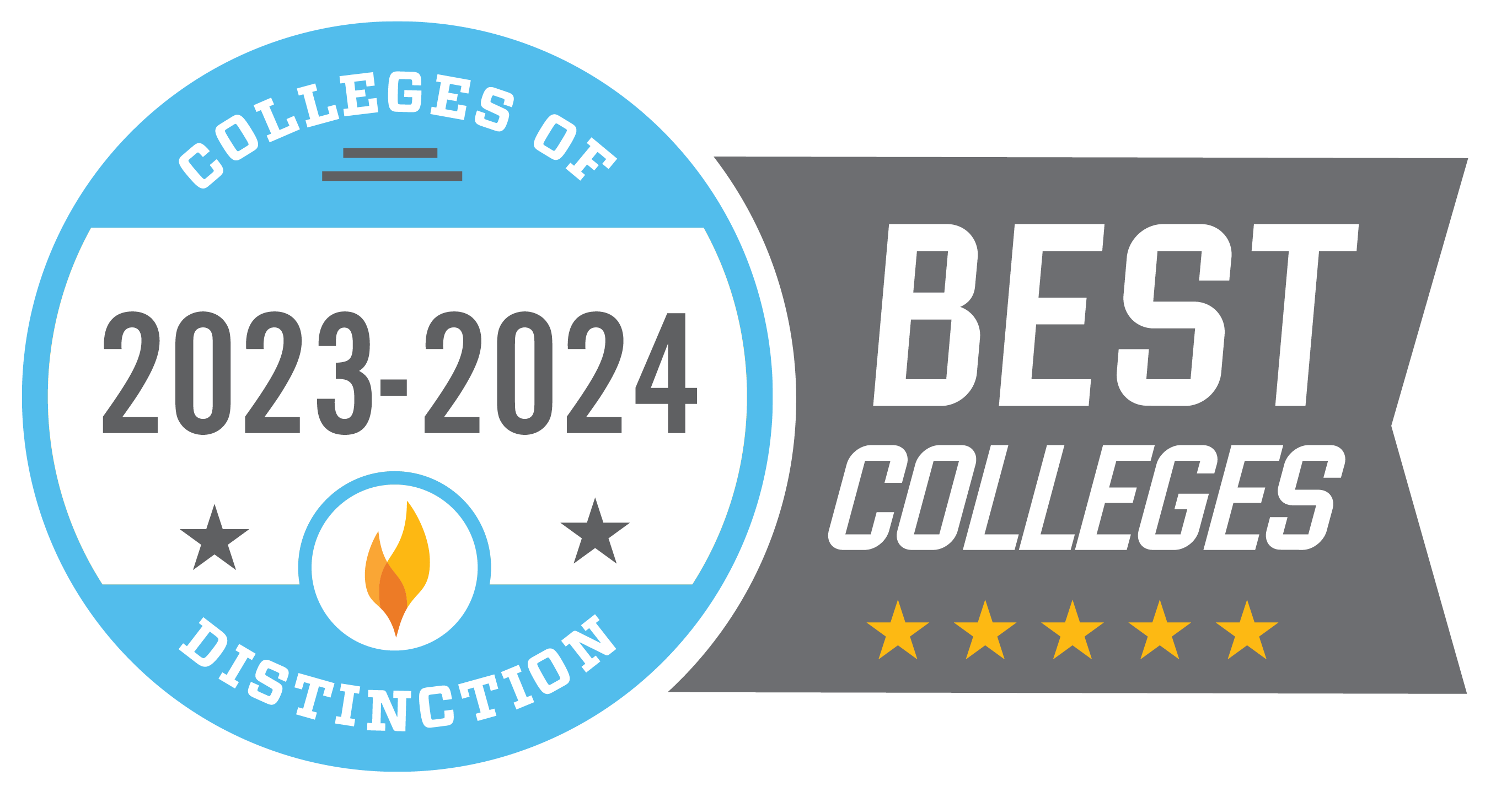 2023-2024 College of Distinction logo